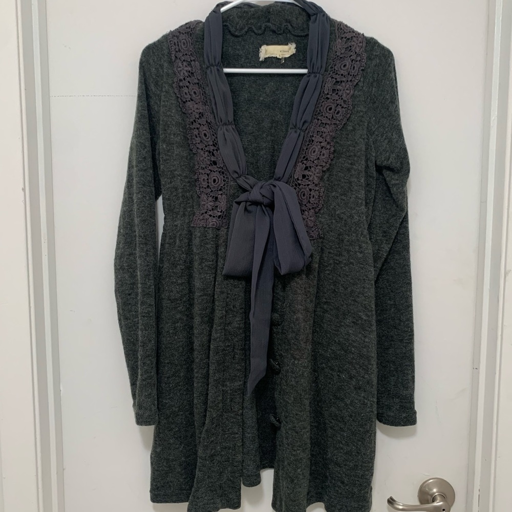 Areve Grey Cardigan